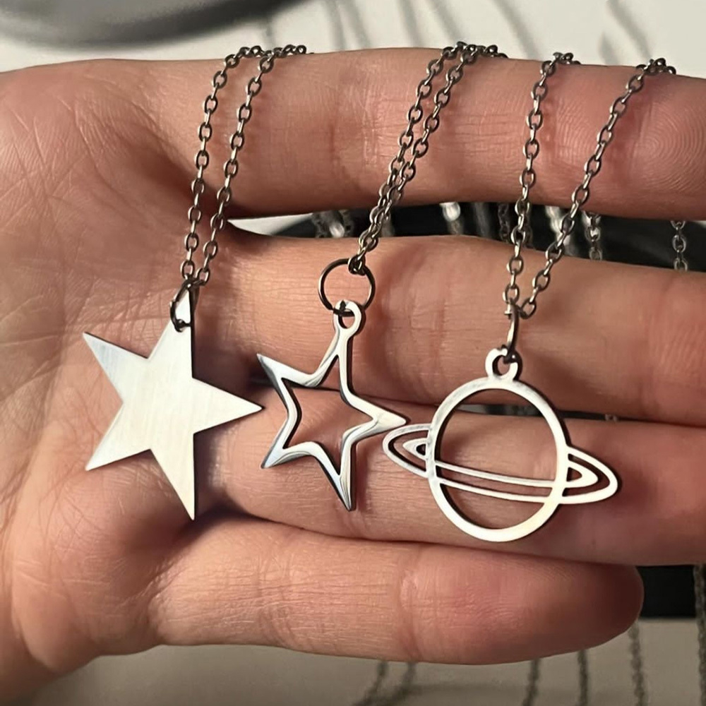  گردنبند استیل کالکشن کهکشان 