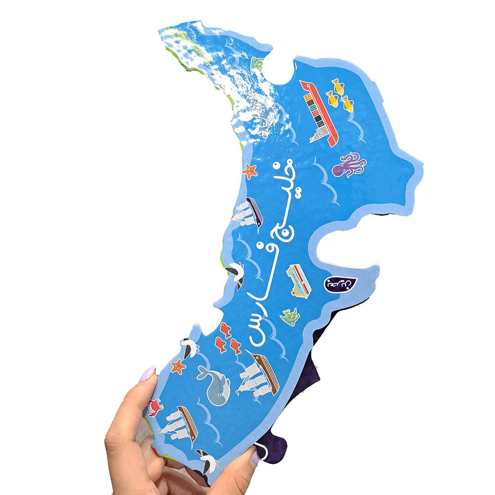  پازل نقشه ایران سایز بزرگ 
