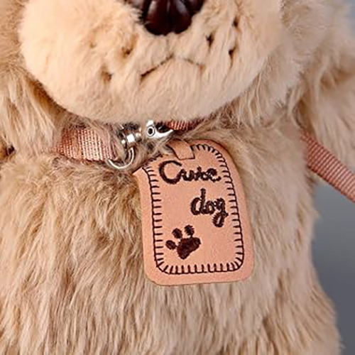  عروسک سگ پولیشی قلاده دار 