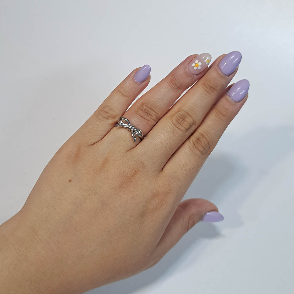 انگشتر طرح پاپیون