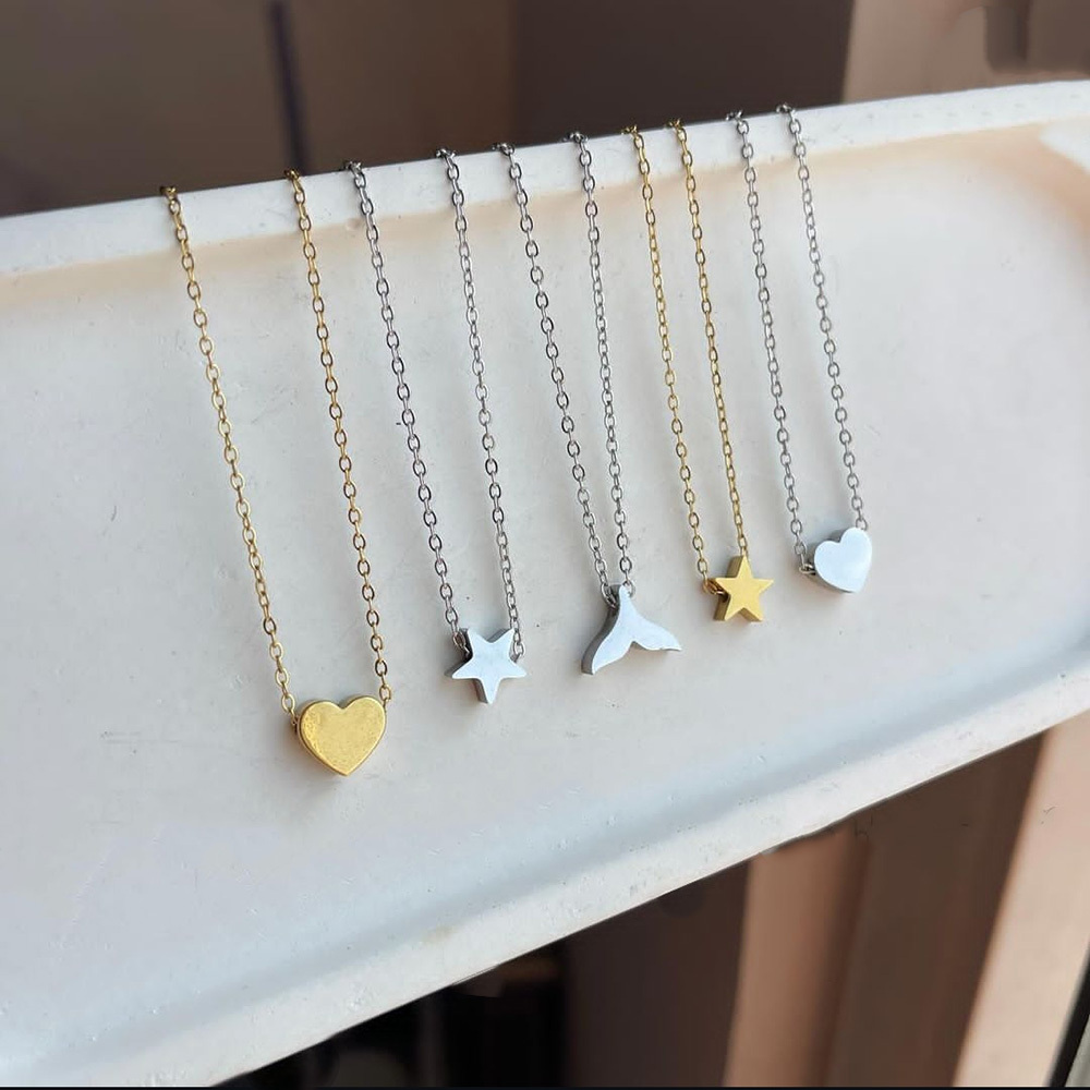  گردنبند استیل سه بعدی 