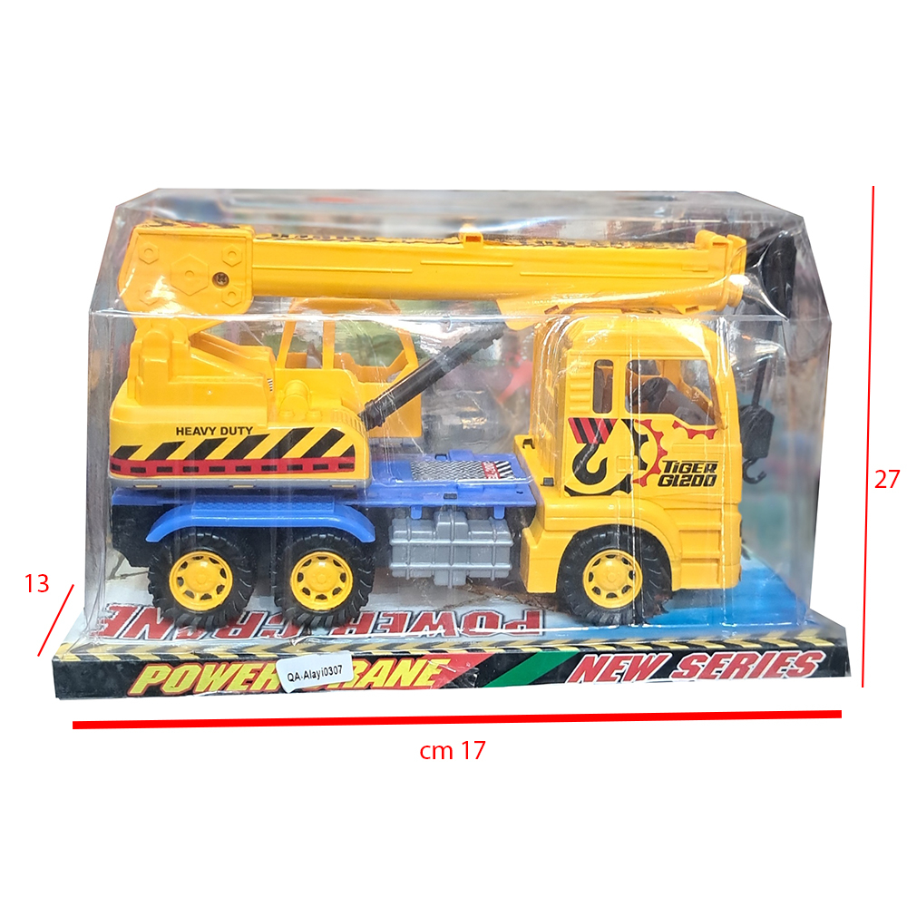  ماشین بازی دورج توی مدل جرثقیل 