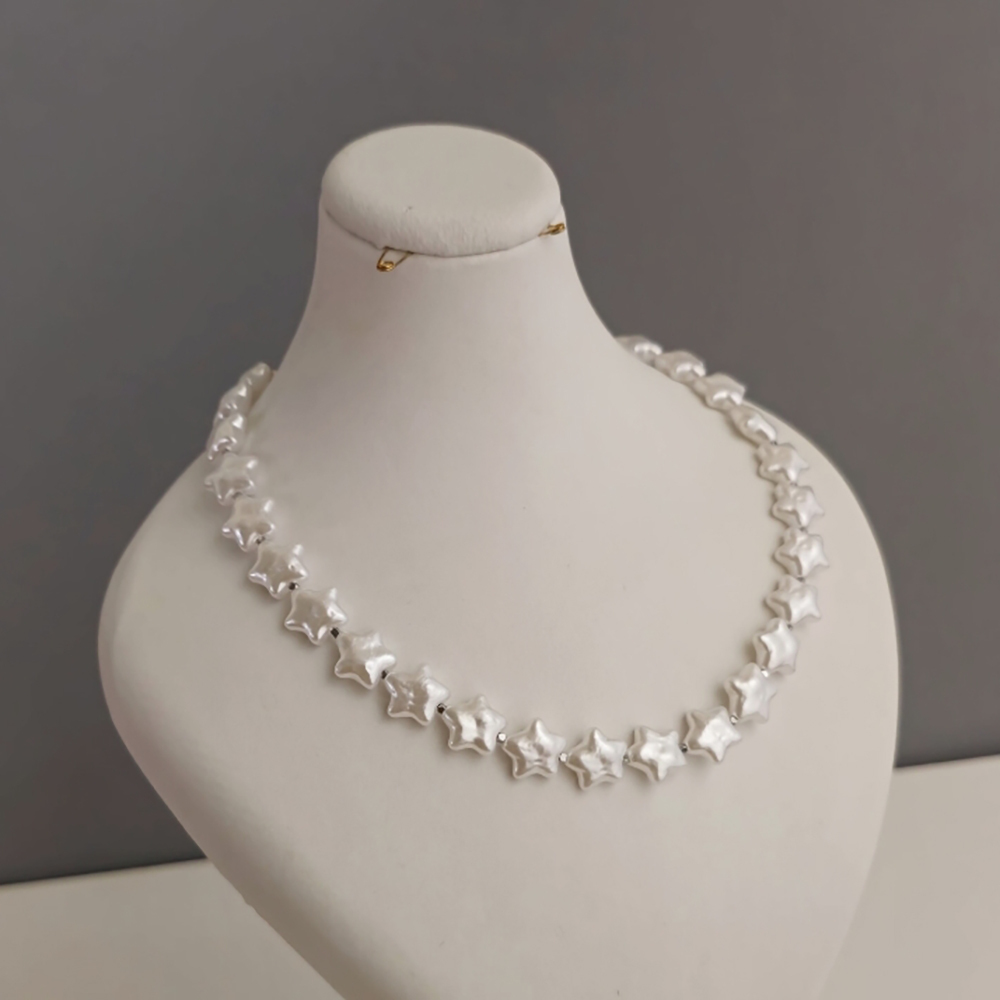  گردنبند مروارید ستاره 