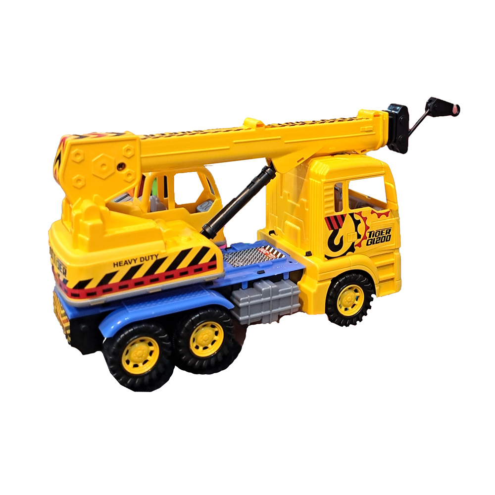  ماشین بازی دورج توی مدل جرثقیل 