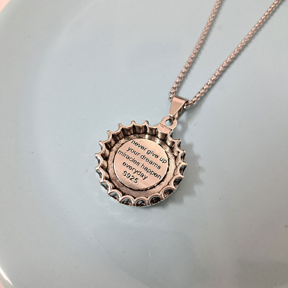  گردنبند مدل تشتک کوکا کولا 