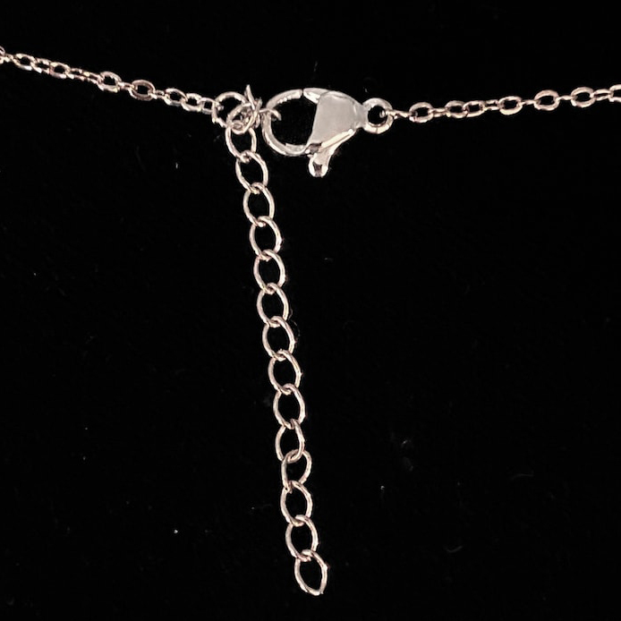  گردنبند جواهری قلبی مگنتی 