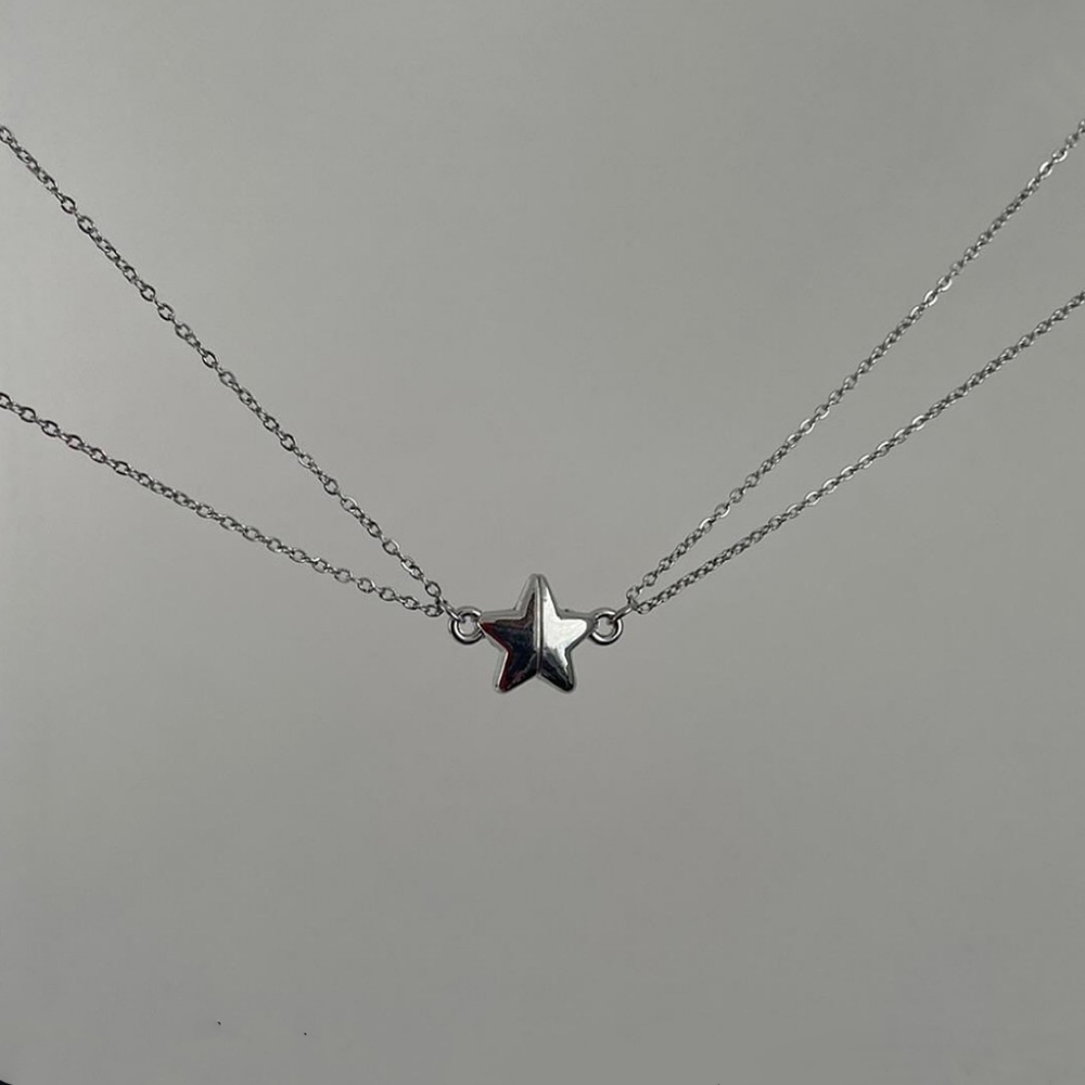  گردنبند ست مینیمال ستاره مگنتی 