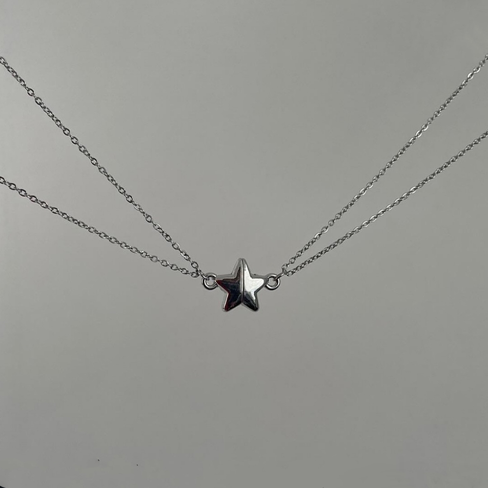 گردنبند ست مینیمال ستاره مگنتی 