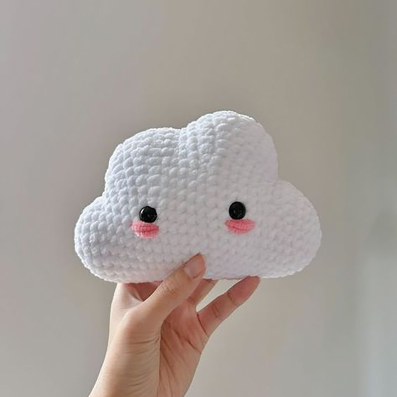 عروسک بافتنی ابر مینیمال
