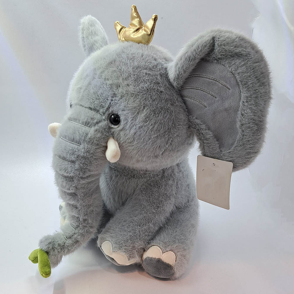  عروسک اورجینال فیل تاج دار 