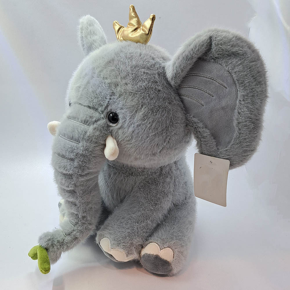  عروسک اورجینال فیل تاج دار 