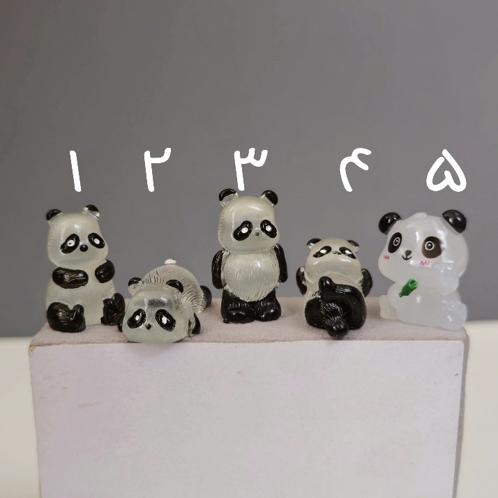 فیگور پاندا‌ی کیوت شبتاب