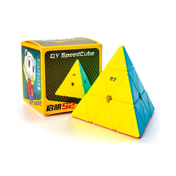 مکعب روبیک چی ای مدل هرم کای وای 3×3 QY Pyraminx Qiming S2
