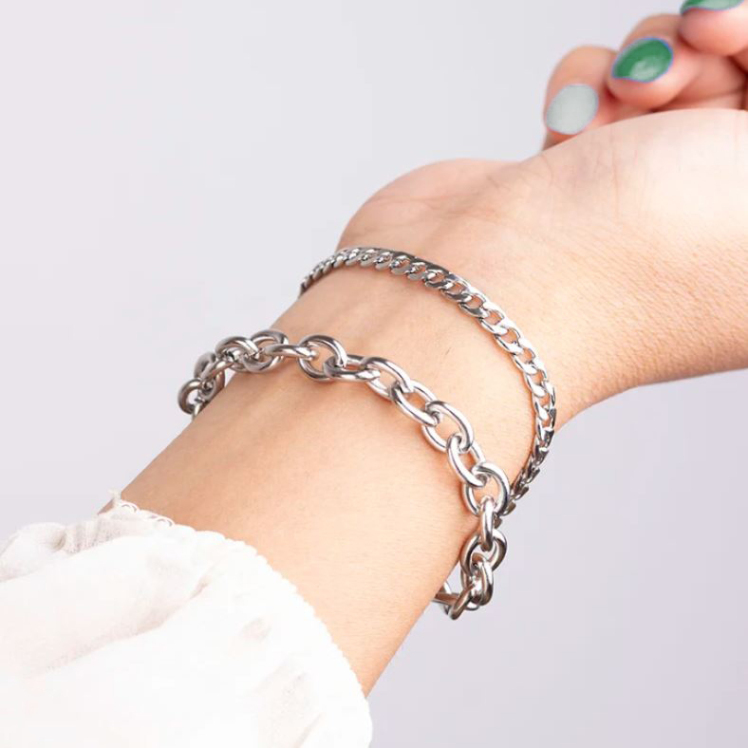 دستبند دو لاین توپی 