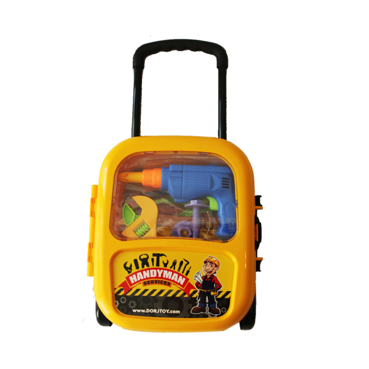 ست اسباب بازی ابزار نجاری مدل چمدانی
