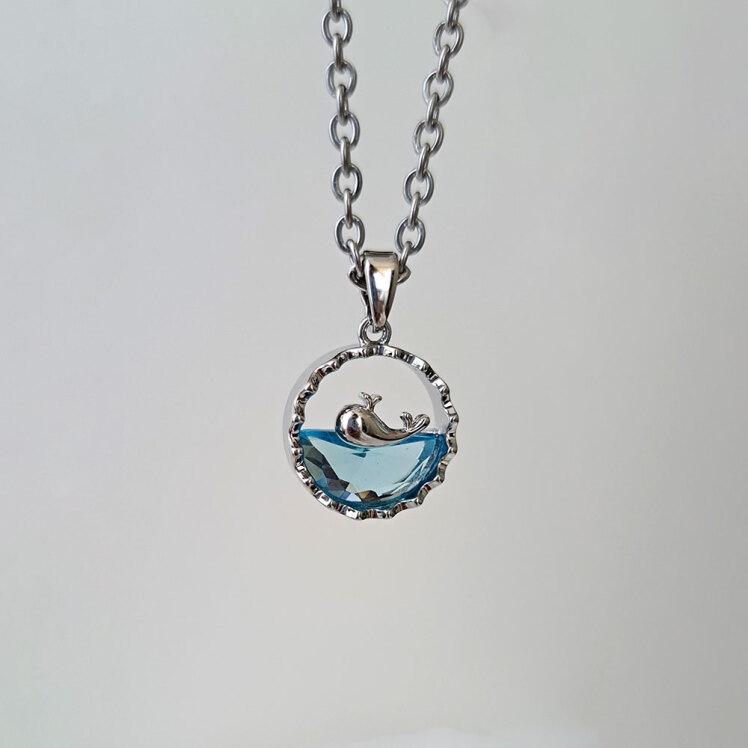 گردنبند دخترانه نهنگ 