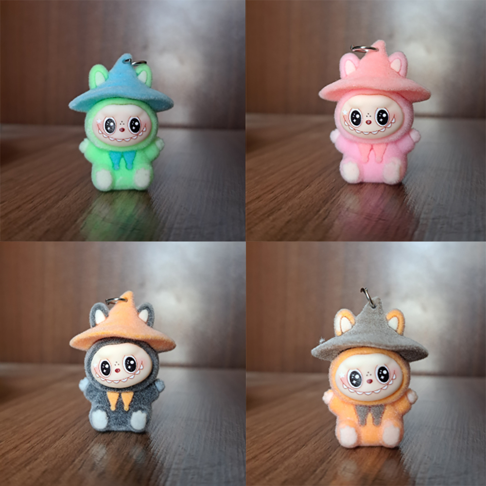 گردنبند لابوبو مخملی