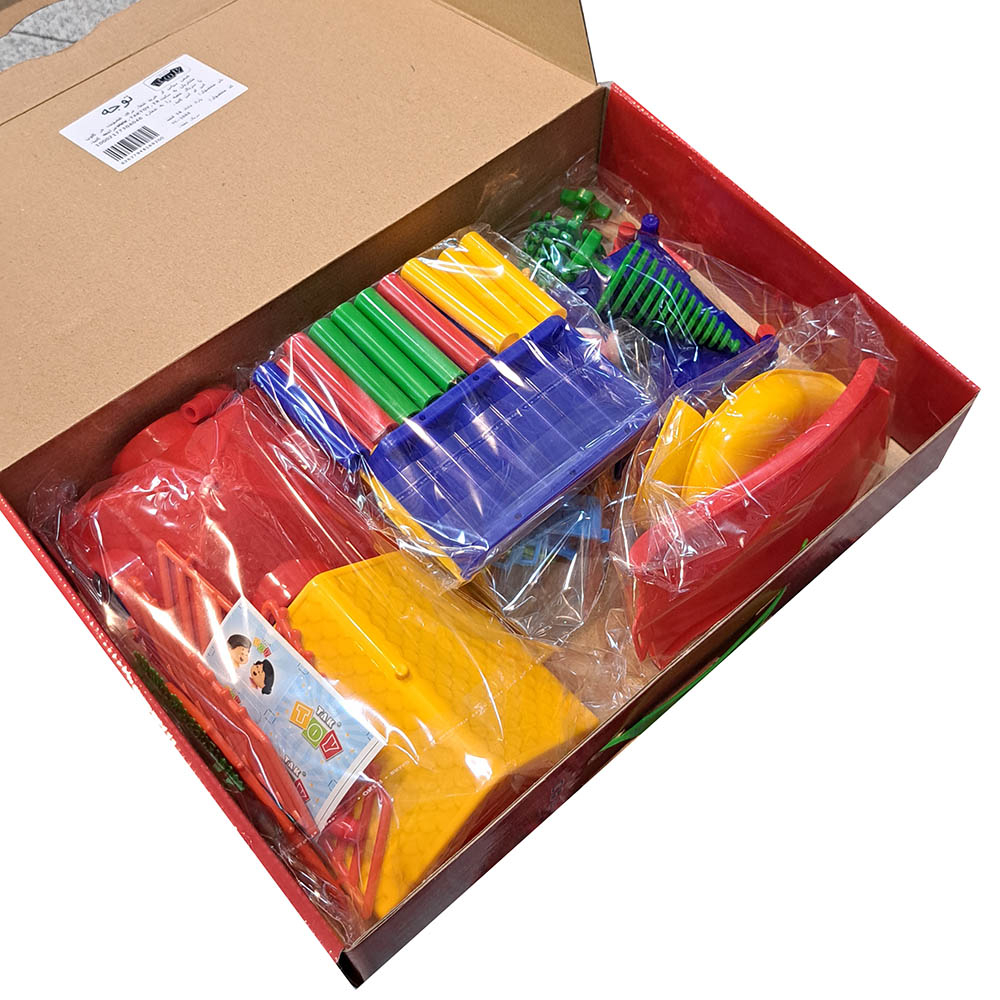 لگو پارک شادی تک توی 58 تکه happy park blocks