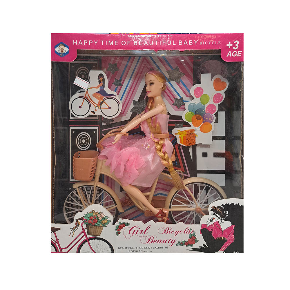  اسباب بازی باربی مفصلی دوچرخه سوار 