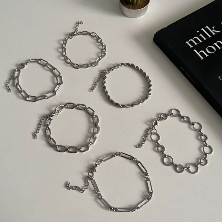 دستبند استیل کالکشن بیسیک