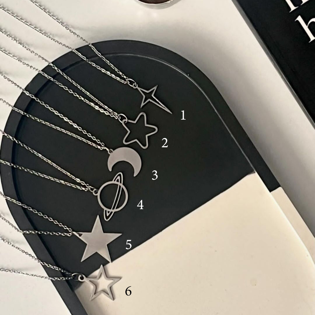 گردنبند استیل کالکشن کهکشان 