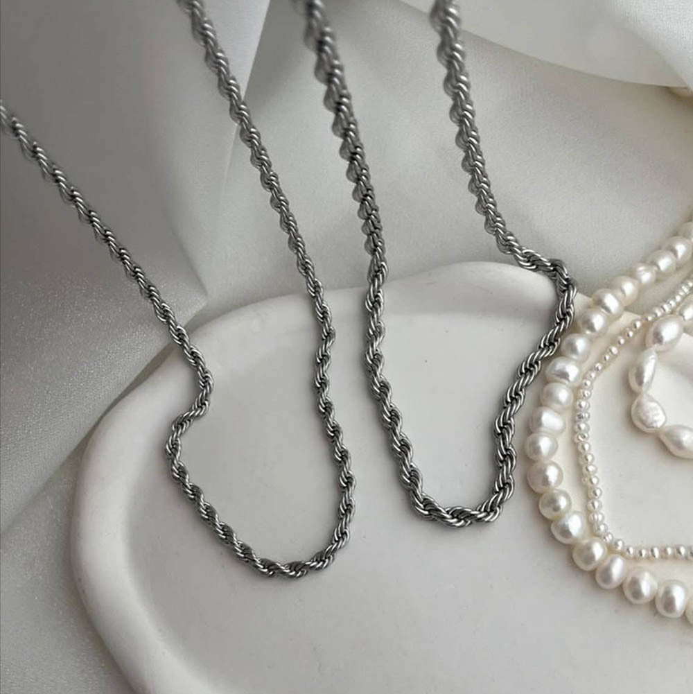  گردنبند طنابی 