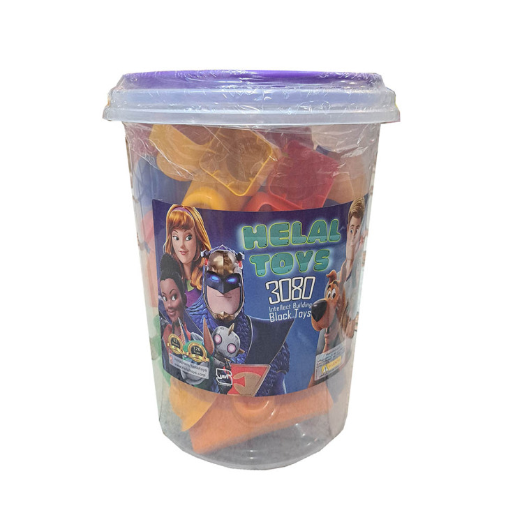 لگو خونه سازی سطلی سایز بزرگ 63 قطعه