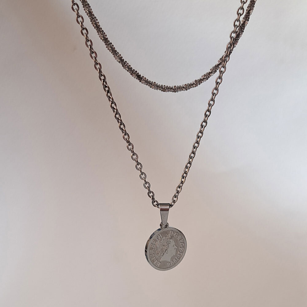 گردنبند دو لاین الیزابت خاویاری