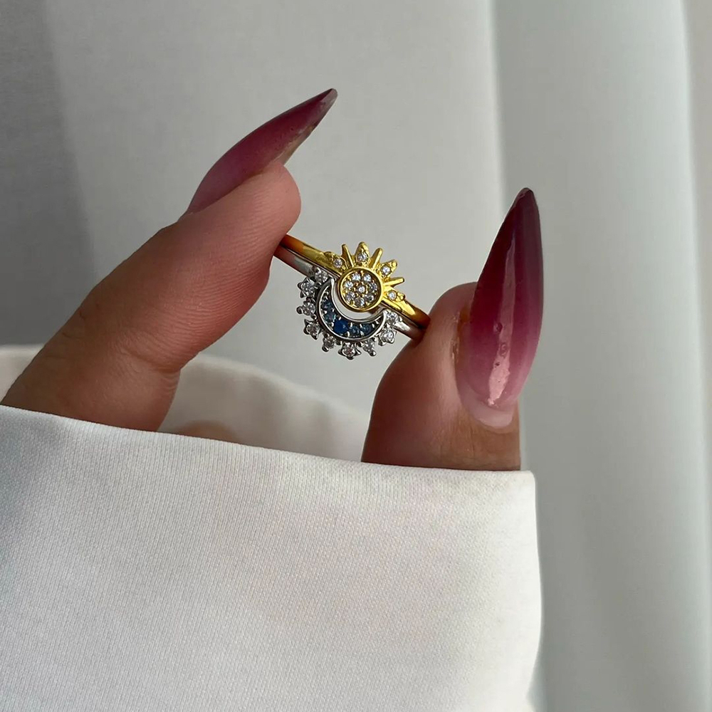  ست انگشتر ماه و خورشید 