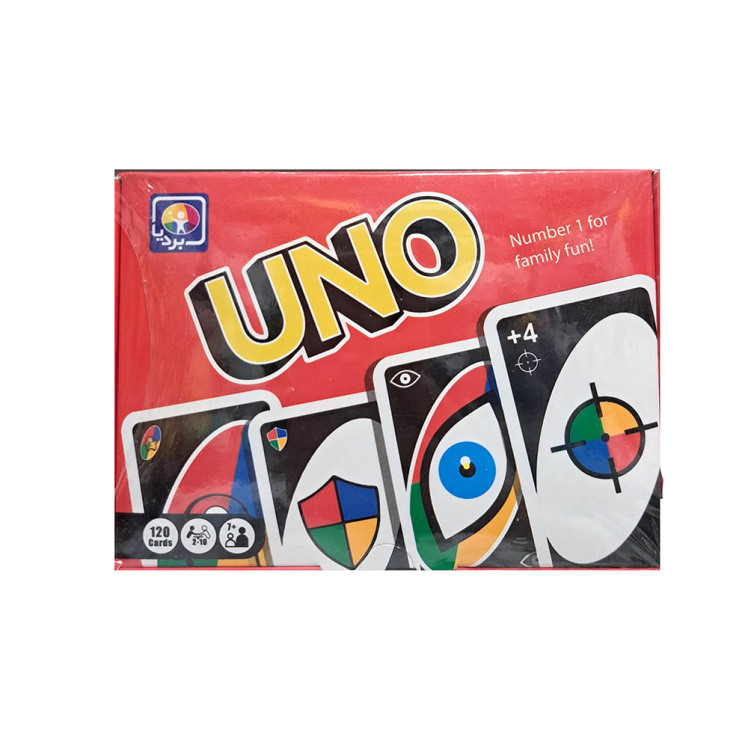 بازی اونو 120 کارتی بردیا 