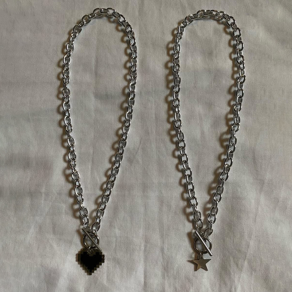  گردنبند قفل تی 