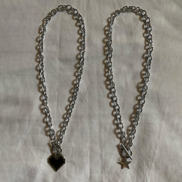 گردنبند قفل تی 