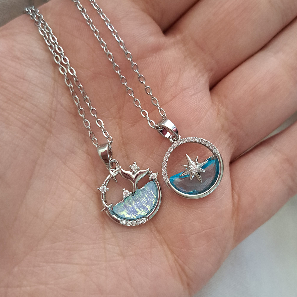  گردنبند جواهری وال 