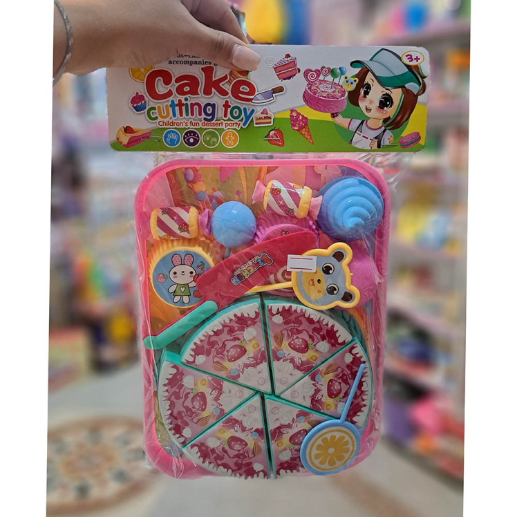 پک اسباب بازی کیک برشی