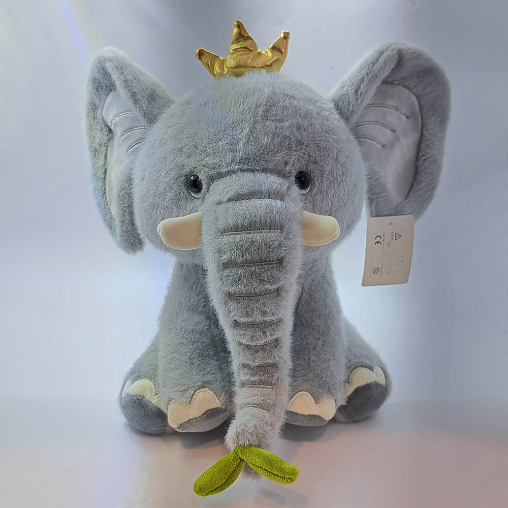  عروسک اورجینال فیل تاج دار 