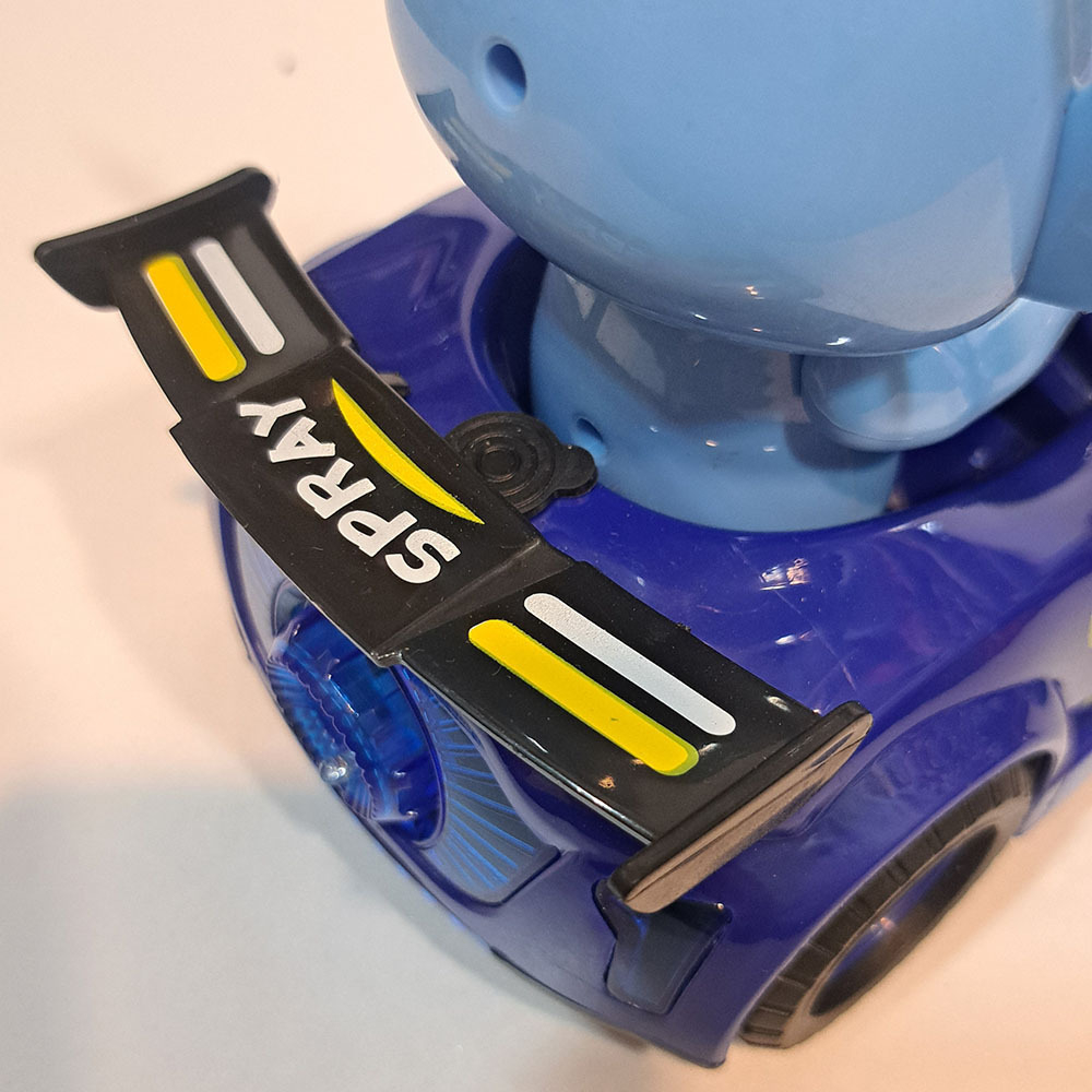  ماشین کرومی و استیج دودزا موزیکال حرکتی 