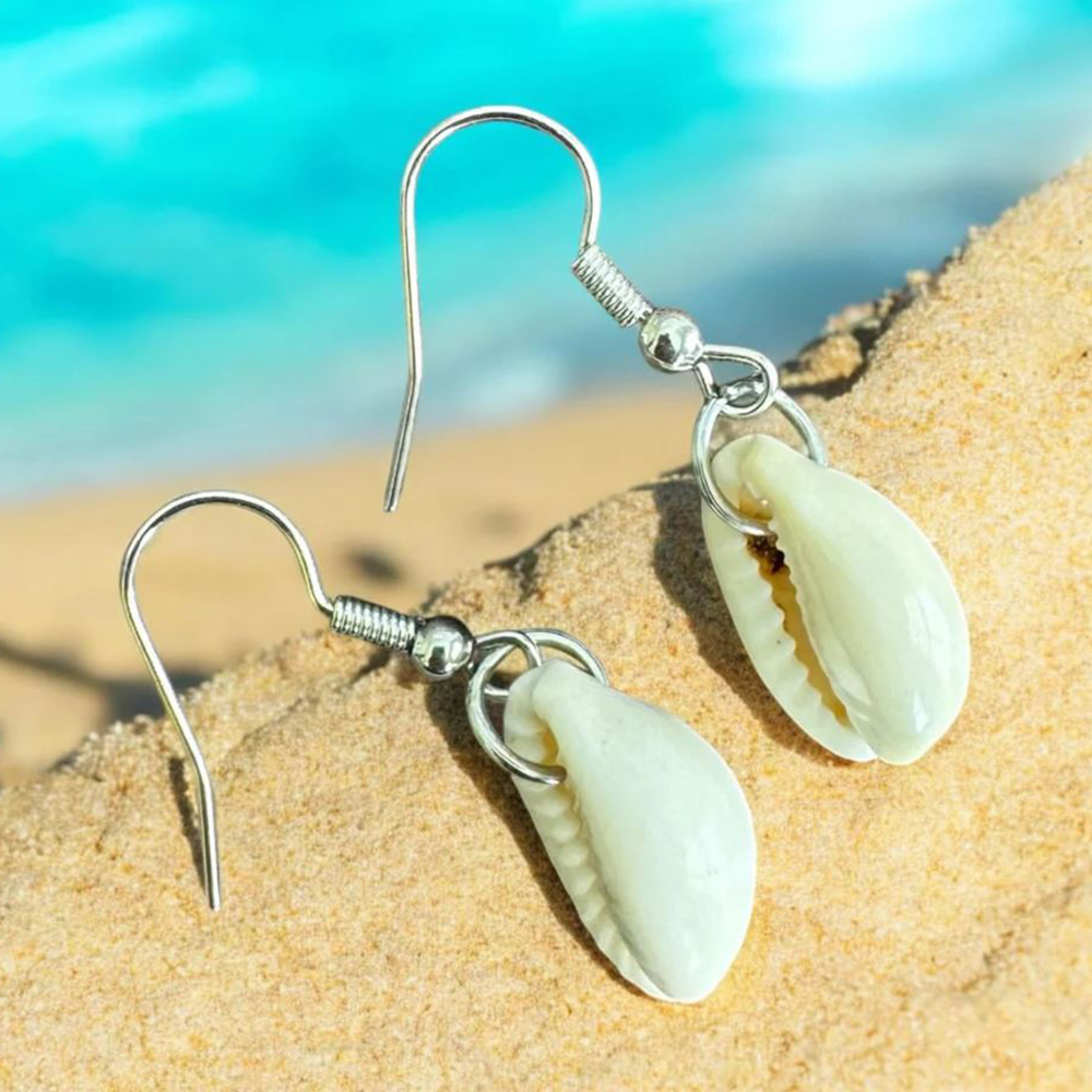  گوشواره صدفی 