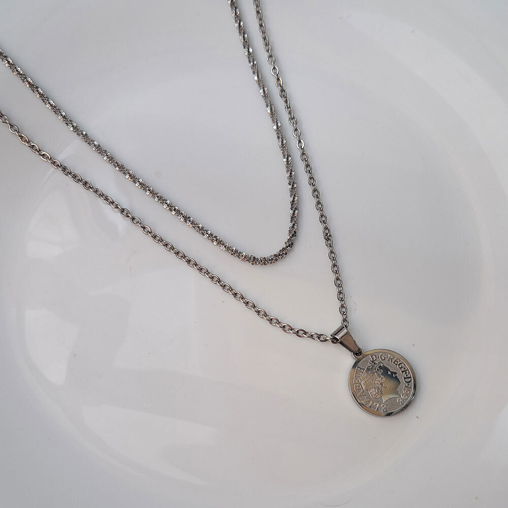 گردنبند دو لاین الیزابت خاویاری