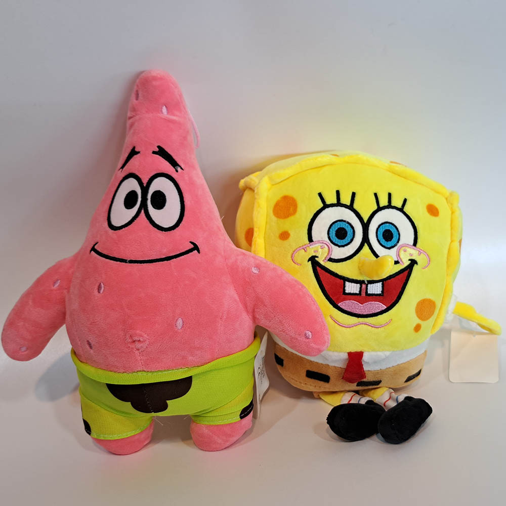  عروسک پولیشی باب اسفنجی و پاتریک 