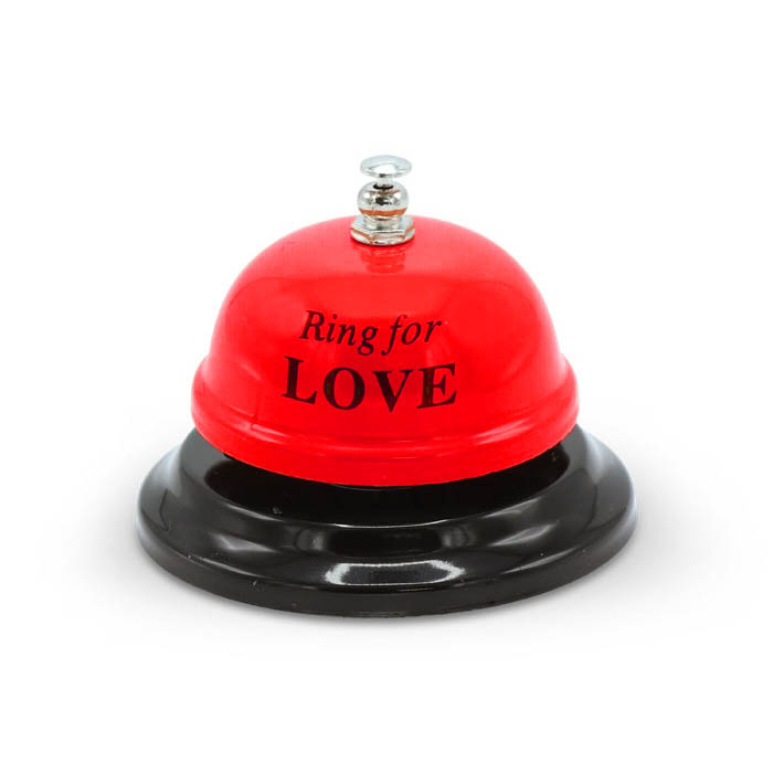  زنگ رومیزی فلزی Ring for Love & Happy 