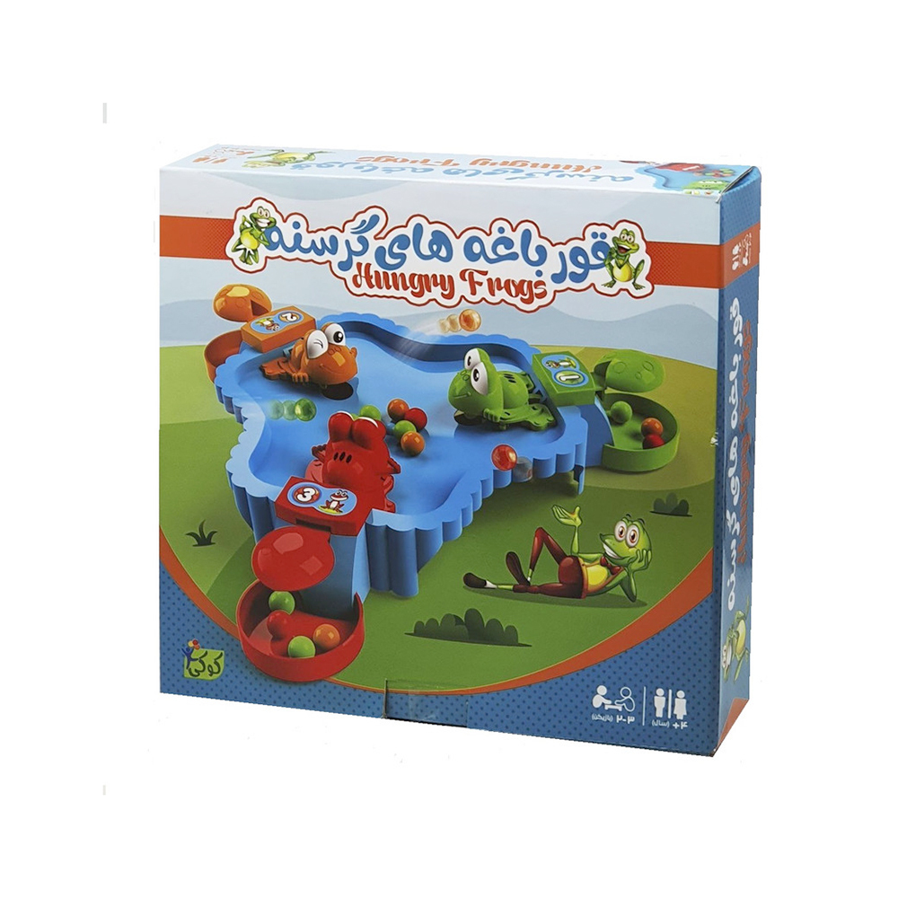 بازی فکری قورباغه های گرسنه
