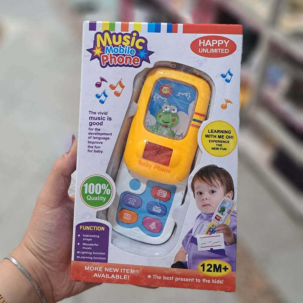  اسباب بازی تلفن موزیکال طرح قورباغه 