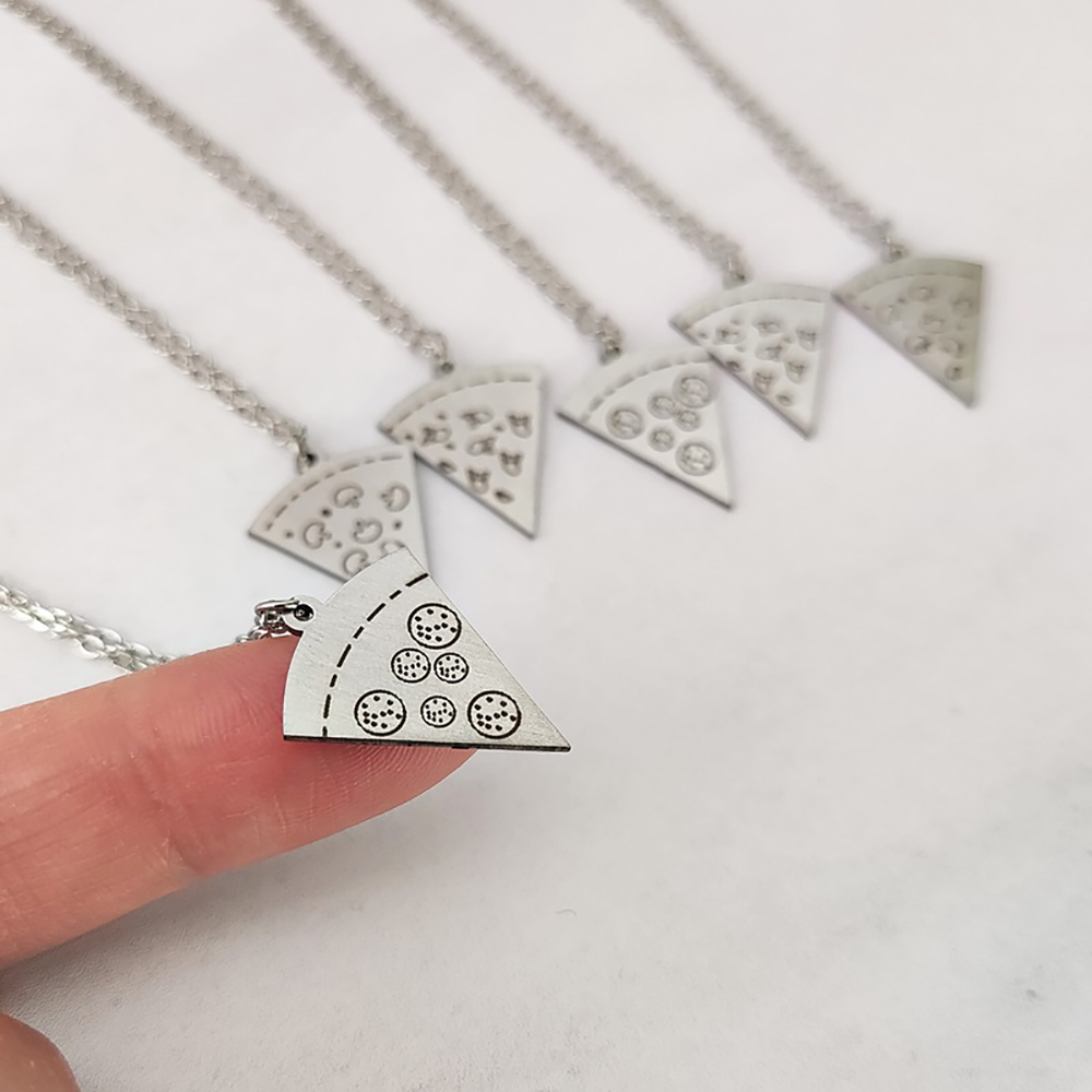  ست گردنبند پیتزا 6 نفره 