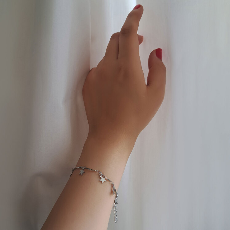 ست دستبند و گردنبند ستاره 