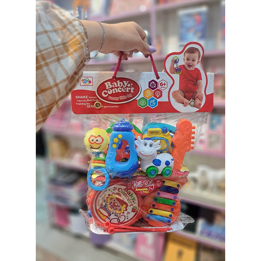  ست جغجغه 8 عددی 