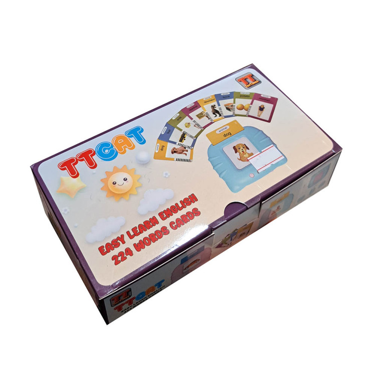 اسباب بازی فکری آموزشی مدل کیت آموزش زبان شارژی تیتی کت