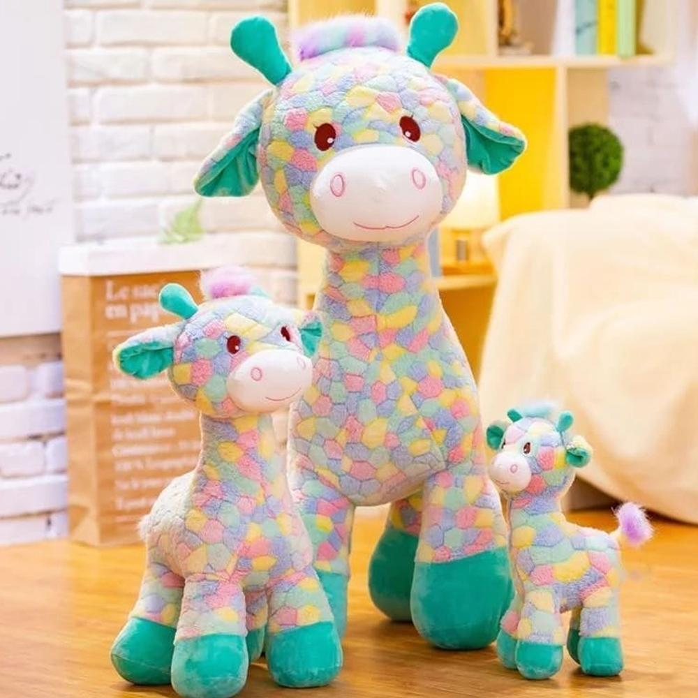  عروسک پولیشی زرافه چهل تیکه 